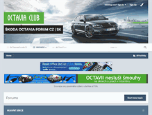 Tablet Screenshot of forum.octaviaclub.cz