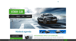 Desktop Screenshot of octaviaclub.cz